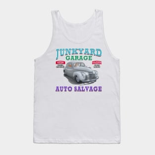 Junkyard Garage Classic Car Hot Rod Novelty Gift Tank Top